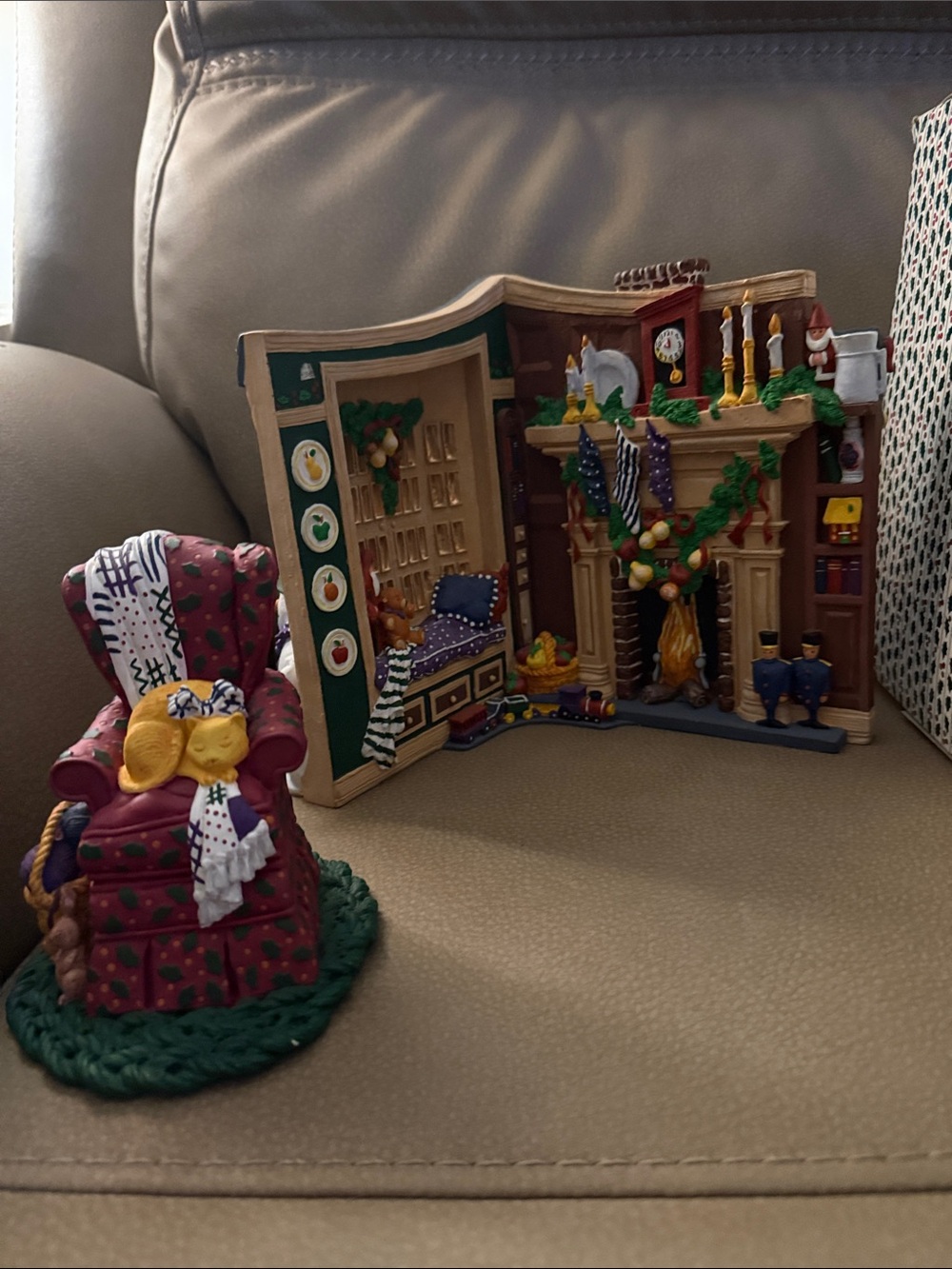 Department 56 Sugar Plum Chair, Down the Chimney